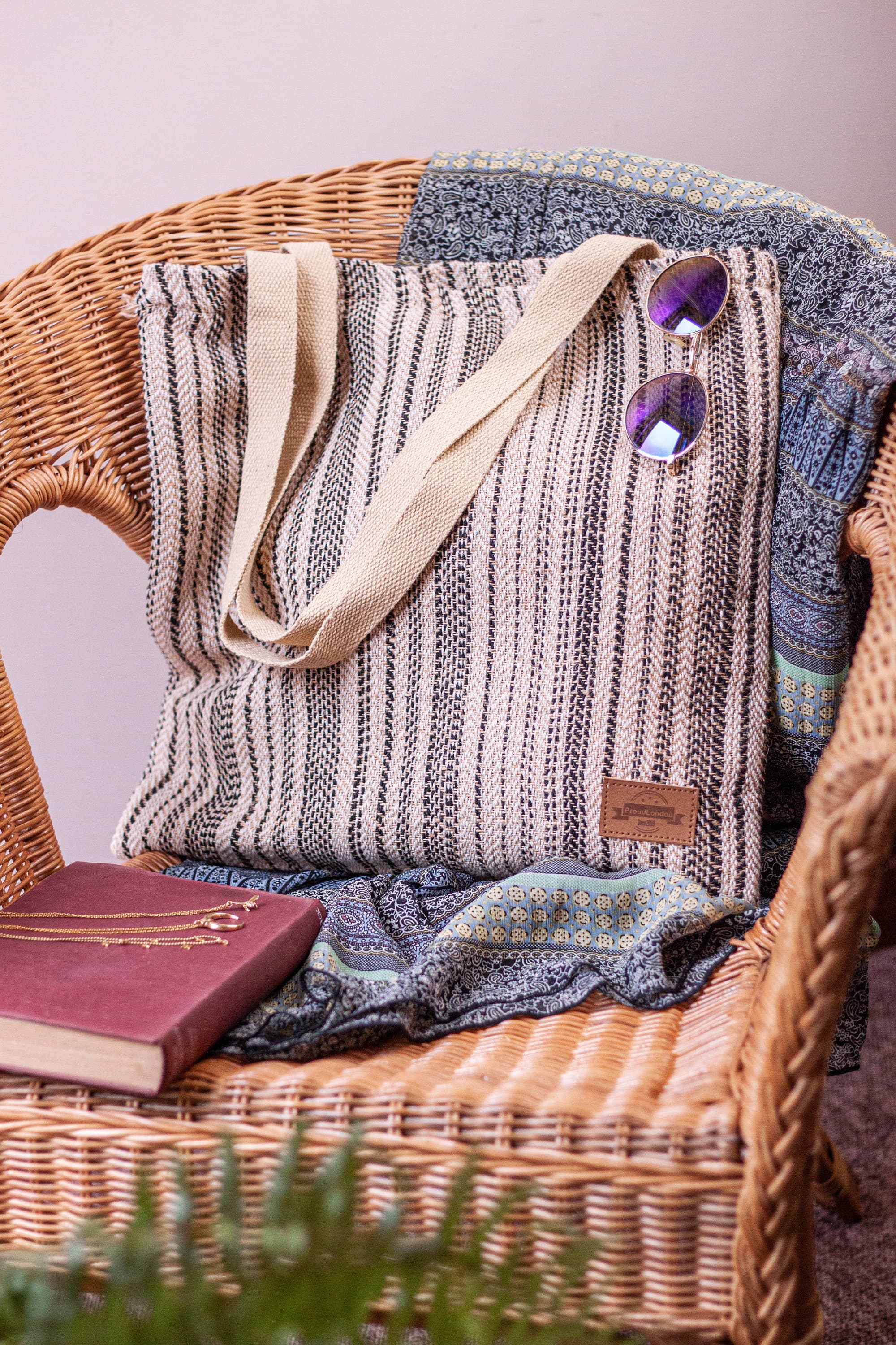 Hemp Tote — Turtle