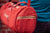 Hand Made Hemp Red Duffel Holdall Bag | theproudlondon