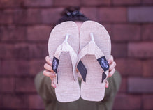 Handmade Eco-friendly Hemp Flip-Flop - Natural | theproudlondon