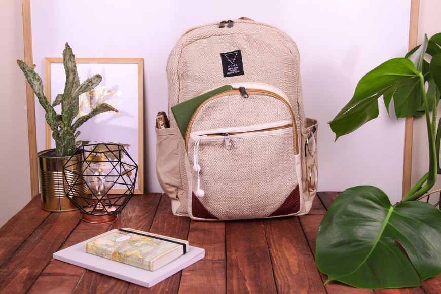 Handmade Hemp Backpack || BP5079 | theproudlondon
