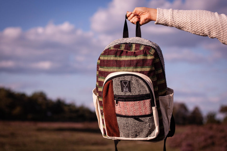 Handmade Hemp Backpack || BP5101 | theproudlondon