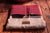 Handmade Hemp Tablet & E-Reader Universal Case Bag | Burgundy | theproudlondon