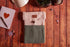 Handmade Hemp Tablet & E-Reader Universal Case Bag | Green