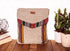 Minimal Hemp Handmade Flat Backpack || Sustainable Vegan Line || Ethnic