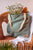 Organic Hemp Tote Turtle Bag || Sustainable & Handmade || Parisienne Green | theproudlondon