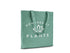 Powered By Plants || Organic Cotton Shoulder Tote Bag