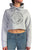 Protect Our Ocean Protect Our Future || Organic Cotton || Crop Hoodie | theproudlondon