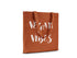 Vegan Vibes || Organic Cotton Tote Bag
