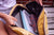 Yellow Hemp Laptop Bag || Handmade || Sustainable Organic Line | theproudlondon